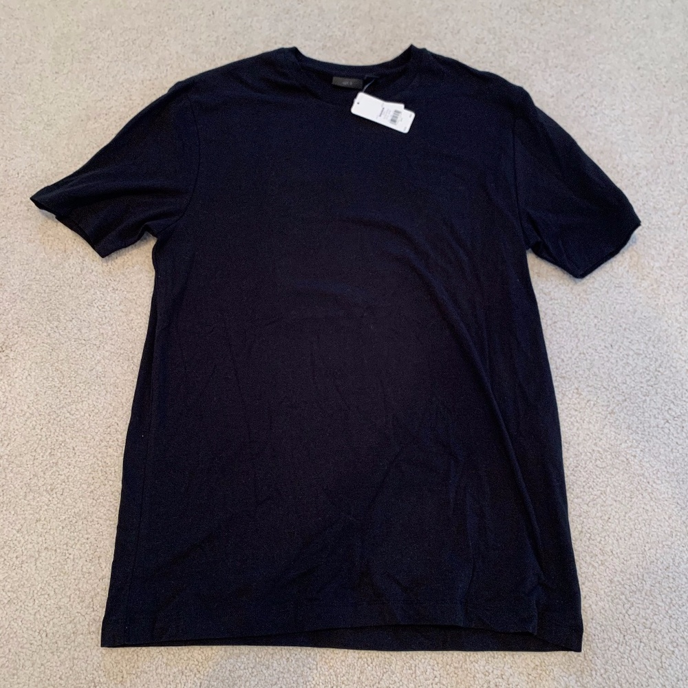 Apt. 9 Men's Short Sleeve Black T-shirt Soft Sz S